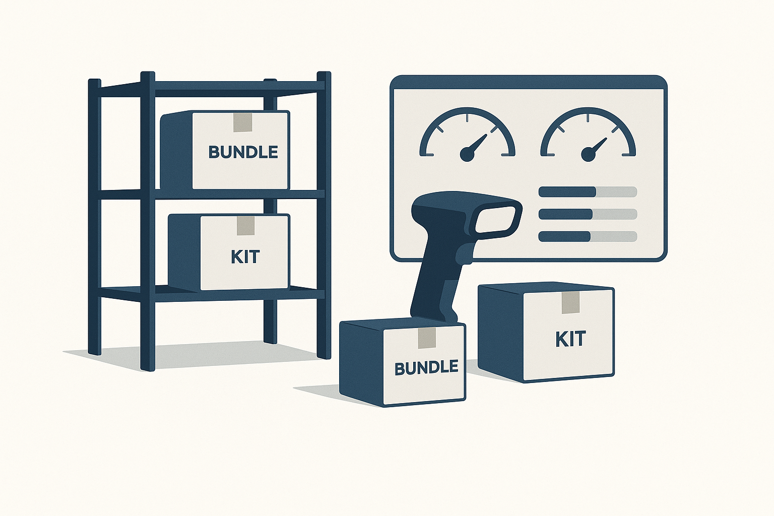 Managing bundle and kit stock levels across sales channels — ecommerce inventory-management operations guide