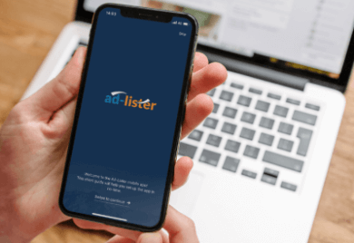 Ad-Lister mobile app is there on the Google Play Store and App Store