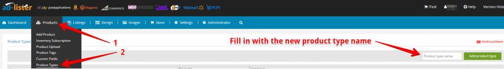 How product type works (basics)