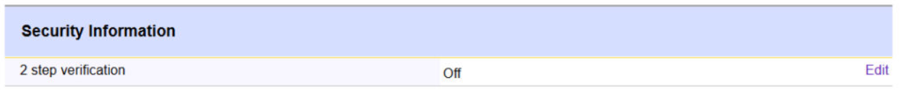 2 step verification on your eBay account