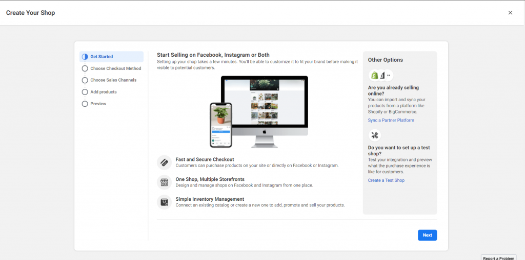 How to start using Facebook Shops to improve your online presence